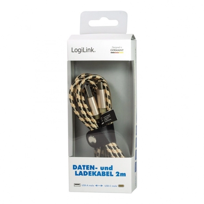 USB 2.0 to USB-C Cable 2m
