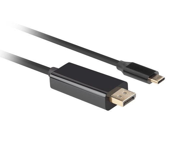 Usb-c to displayport cable 4k 60hz black
