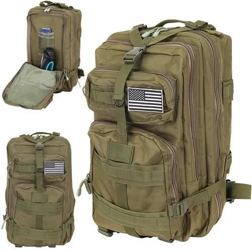 Zaino militare verde 38l