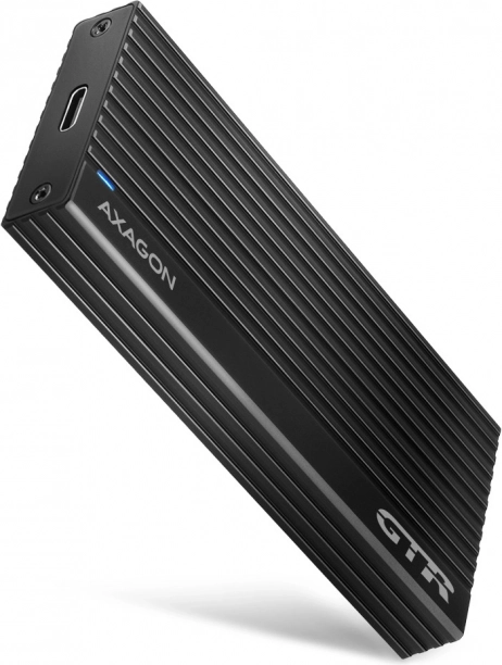 Custodia esterna in alluminio AXAGON USB-C 3.2 Gen 2 per M.2 NVMe SSD