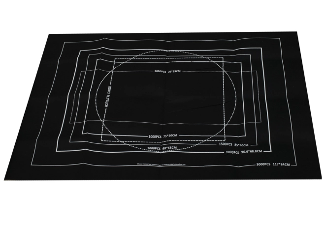 Marcature precise per diverse dimensioni di puzzle