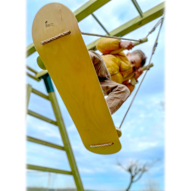 Schommelen als op een skateboard