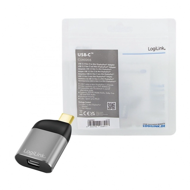 USB-C to Mini DisplayPort Adapter 8K Support