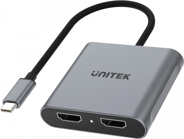 Adattatore Unitek USB-C a 2x HDMI