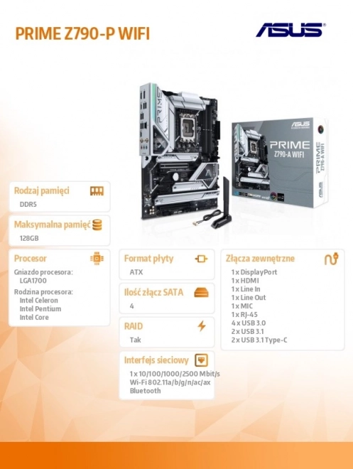 Motherboard Asus PRIME Z790-P WiFi