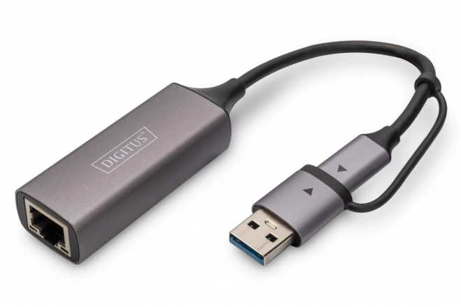 Digitus USB-C to USB-A Adapter to RJ45 2.5 Gigabit Ethernet