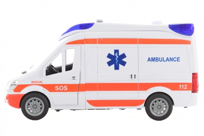 Ambulance Toy with Stretcher and Lights