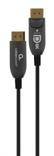 Premium 8K DisplayPort Fiber Optic Cable 30m