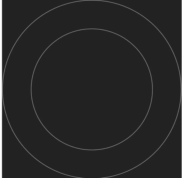 Ceramic cooktop with touch control