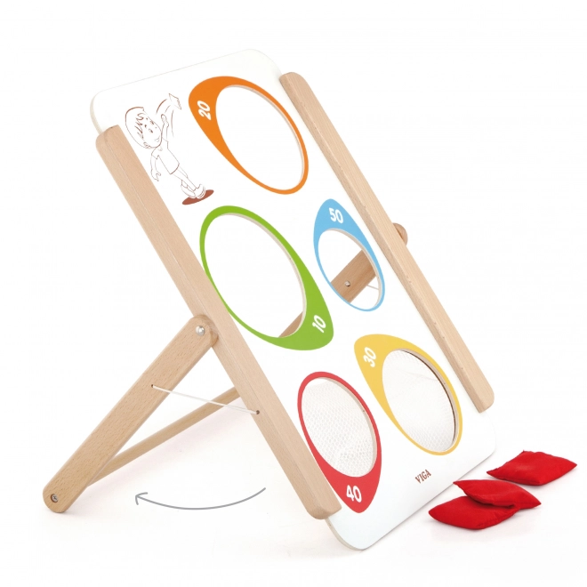 Viga Wooden Target Toss Game with FSC Certification