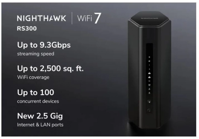 High-speed WiFi 7 Router