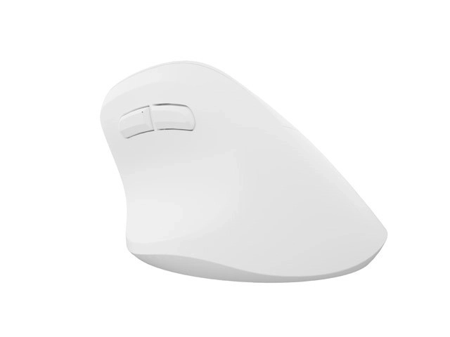 Vertical Wireless Mouse Crake 2 BT 5.2 + 2.4GHz White