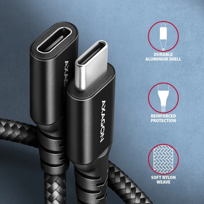 Premium USB-C Extension Cable Gen 2 for High-Speed Data and Charging