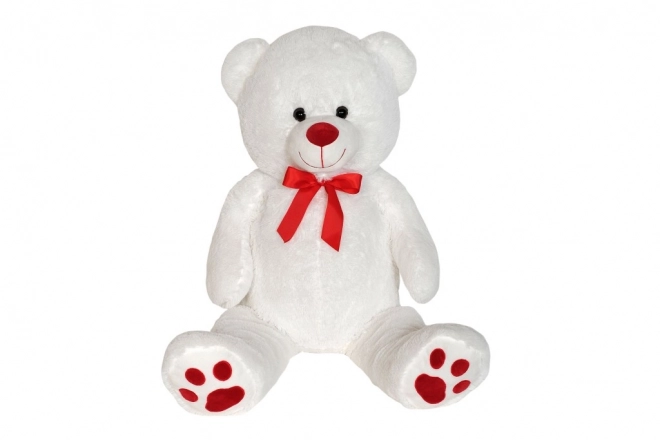 Plush Bear with Red Bow 100 cm