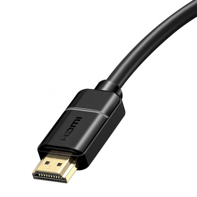 Cavo HDMI 2.0 Baseus 4K 30Hz, 3D, HDR, 8m - Nero