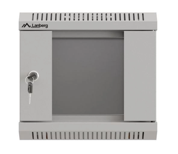 Armadio a rack a parete 10 pollici 4U 300x300 grigio
