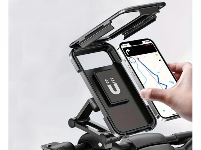 Supporto impermeabile girevole per telefono da bici