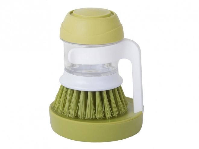 Dispenser di liquido per spazzole da cucina per lavare i piatti con supporto per strofinare
