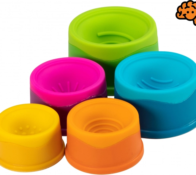 Dimpl Stack Stacking Hats by Fat Brain