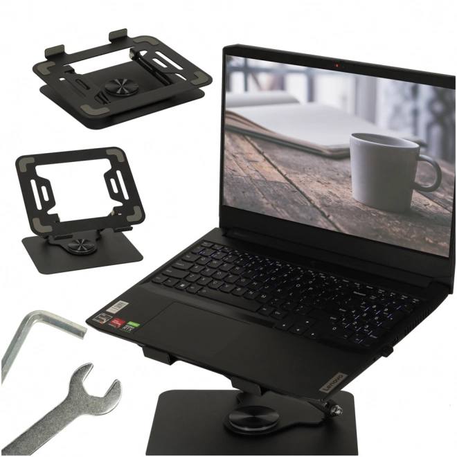 Adjustable 360° laptop stand ergonomic table