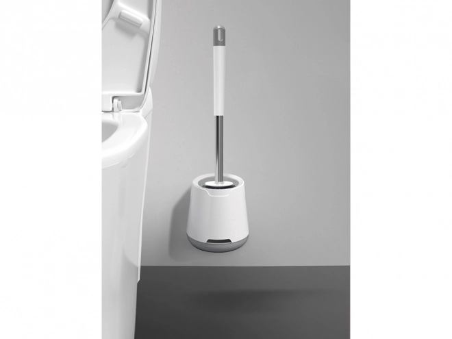Silikone ophængt WC børste med holder