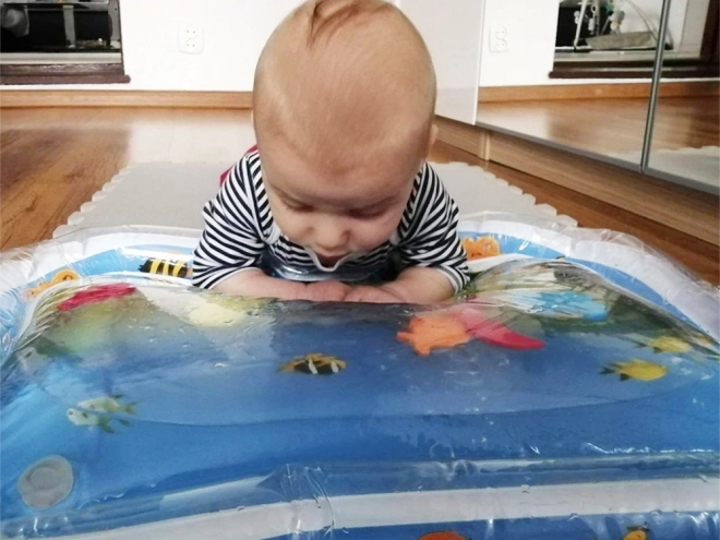 Inflatable Sensory Water Mat for Toddlers