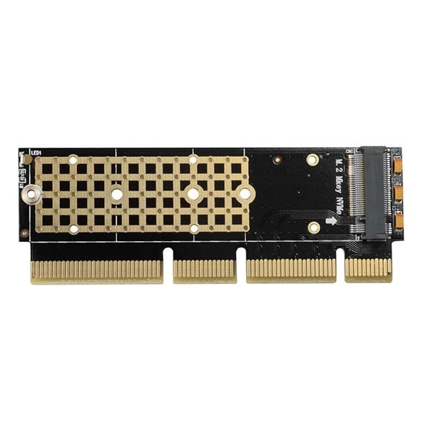 Adattatore interno PCIe con slot M.2 NVMe