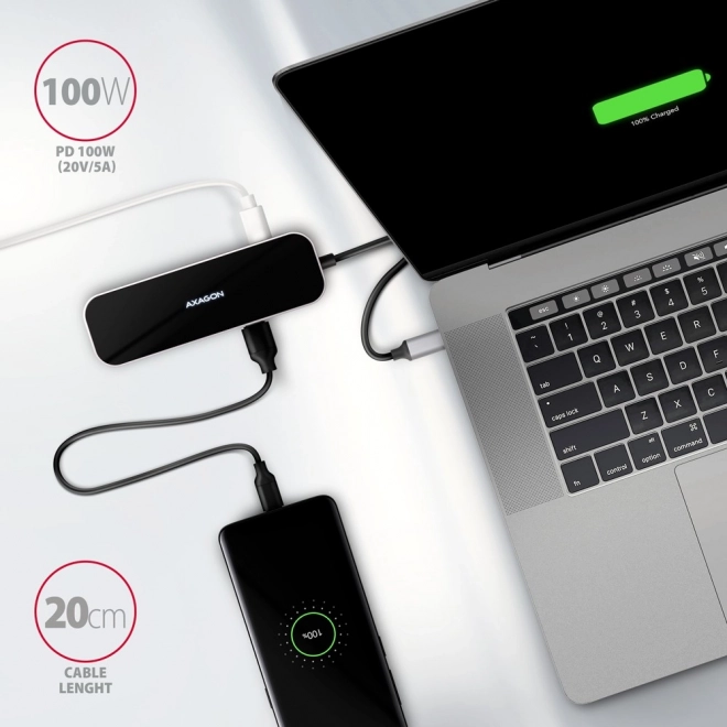 Multipurpose USB-C Hub with 4 USB-A Ports and HDMI