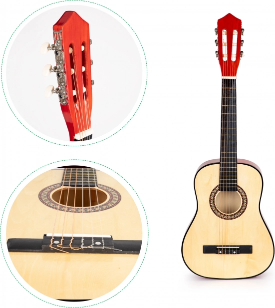 18 frets and tunable machines