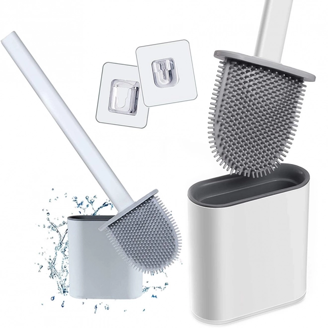 Silicone Toilet Brush for Bathroom