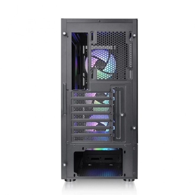 Computer Case S200 with Tempered Glass and RGB Lighting