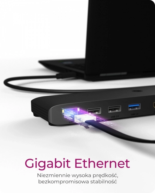 Portable USB-C Docking Station 12-in-1
