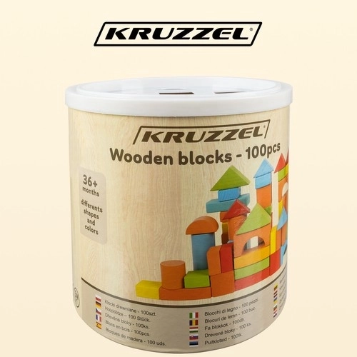 Kruzzel træklodser 100 stk