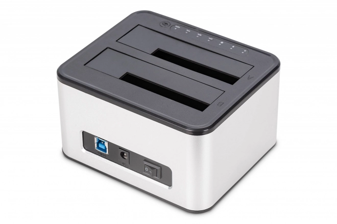 USB 3.0 Super Speed Docking Station with Cloning Function