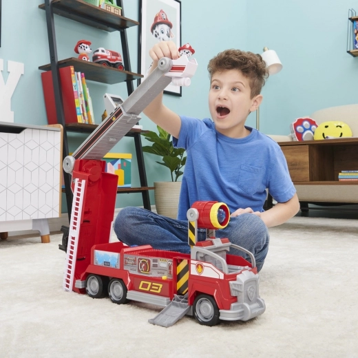 Epic transformation and 360° rotating ladder