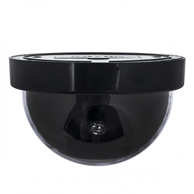 Realistic dome camera decoy with LED