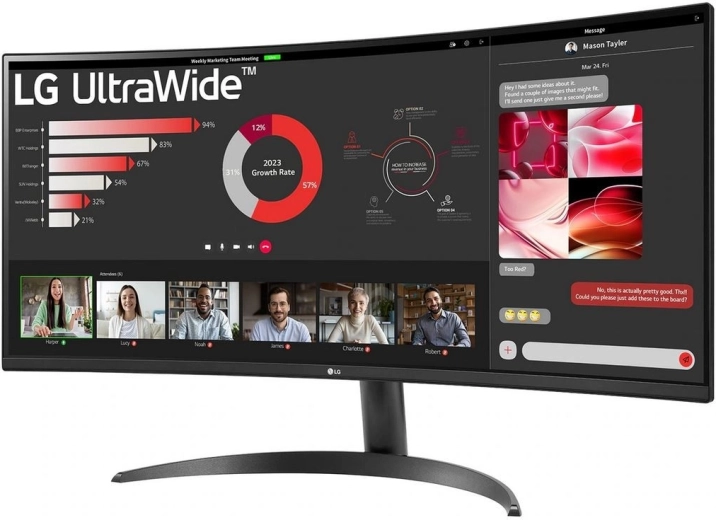 Wide space for multitasking