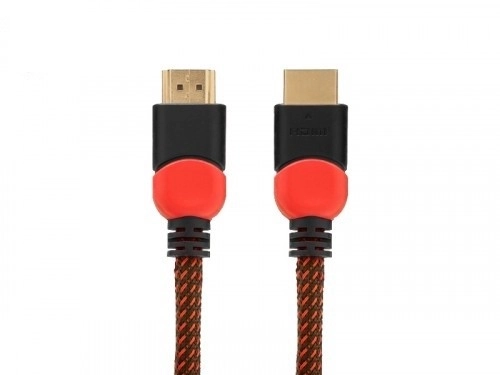 Cavo HDMI 2.0 rosso-nero 3 m