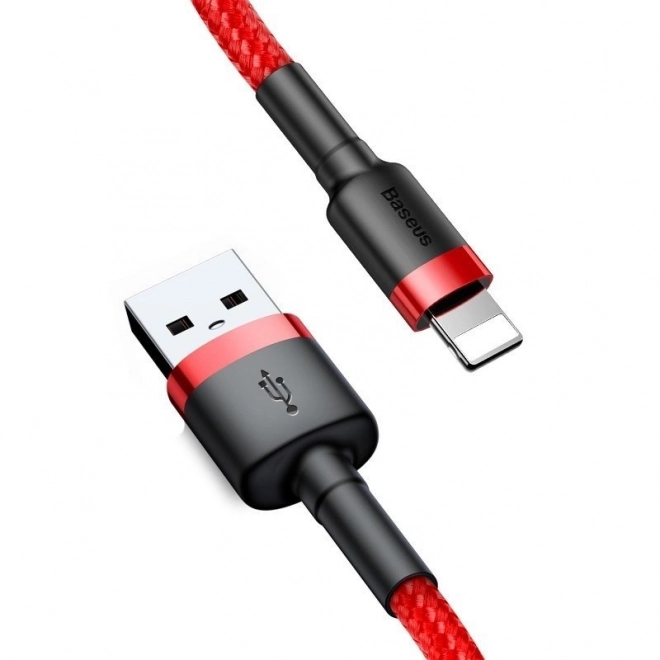 Baseus Cafule USB Lightning Kabel 3m Rot