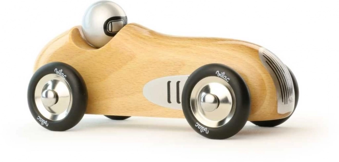 Vintage Wooden Racing Car