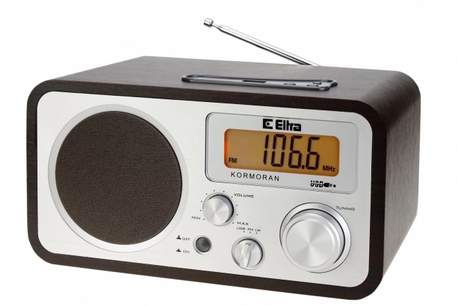 Kormoran Tabletop FM/LW Radio with USB and MP3 Player