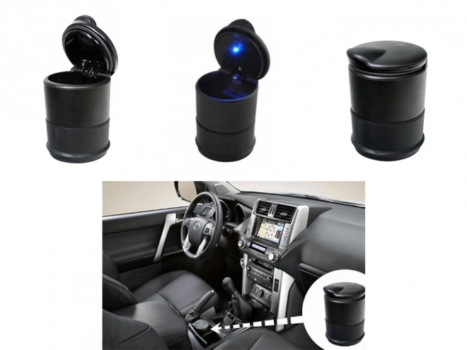 Posacenere per Auto con Illuminazione LED