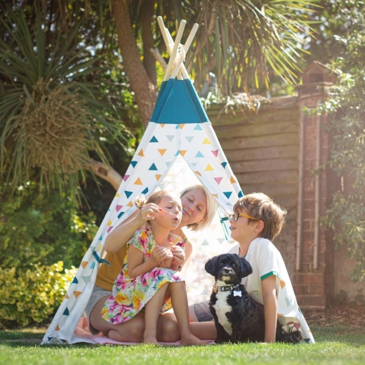 Space for play indoors and outdoors
