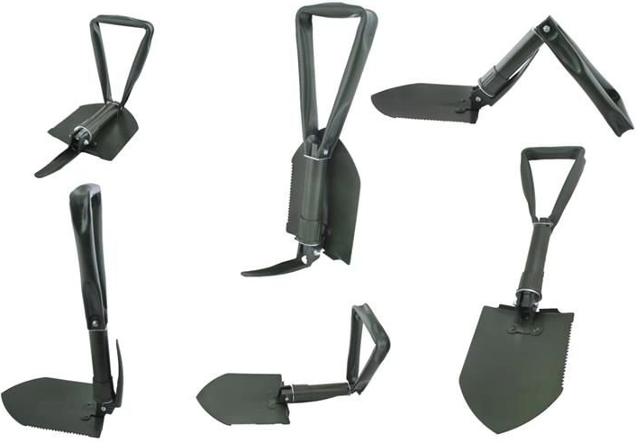 3v1: lopata, krumpáč a pila