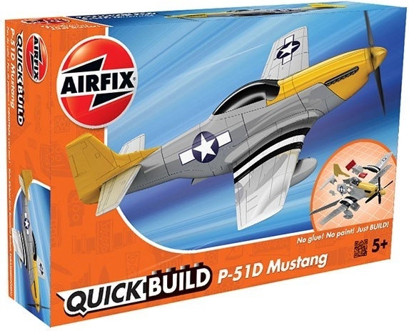 AIRFIX QUICK BUILD Mustang P-51D Construction Kit