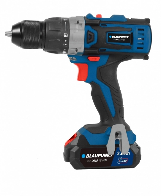 Cordless Drill 18V with 2 Batteries and Charger