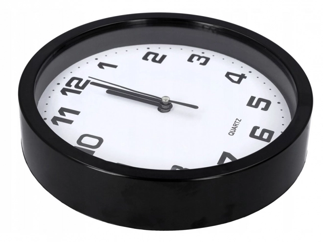 Orologio da parete silenzioso nero