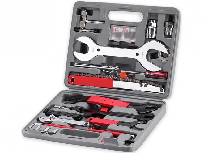Bicycle Tool Set in Case, 44 pieces
