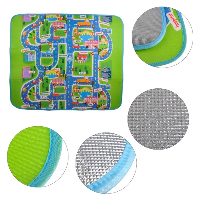 Foam Play Mat with Town Design