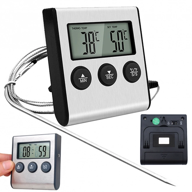 Digitalni termometer s termosondo za meso